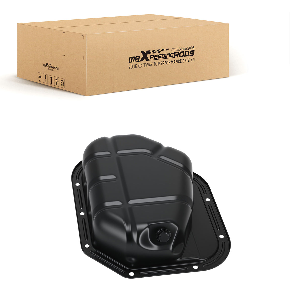 Engine Oil Pan Assembly compatible for Hyundai Santa Fe Tucson 2.7L 2001-2009 HYP07A