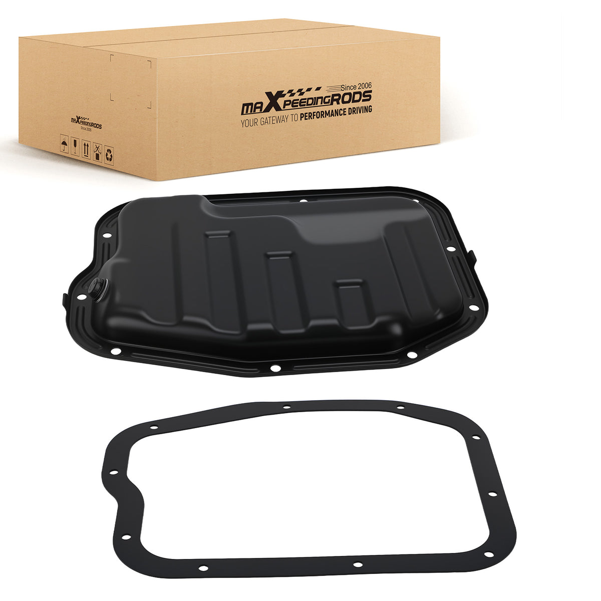 Lower Engine Oil Pan compatible for Nissan Altima Sentra 2.5L 02-06 11110-3Z111 Steel