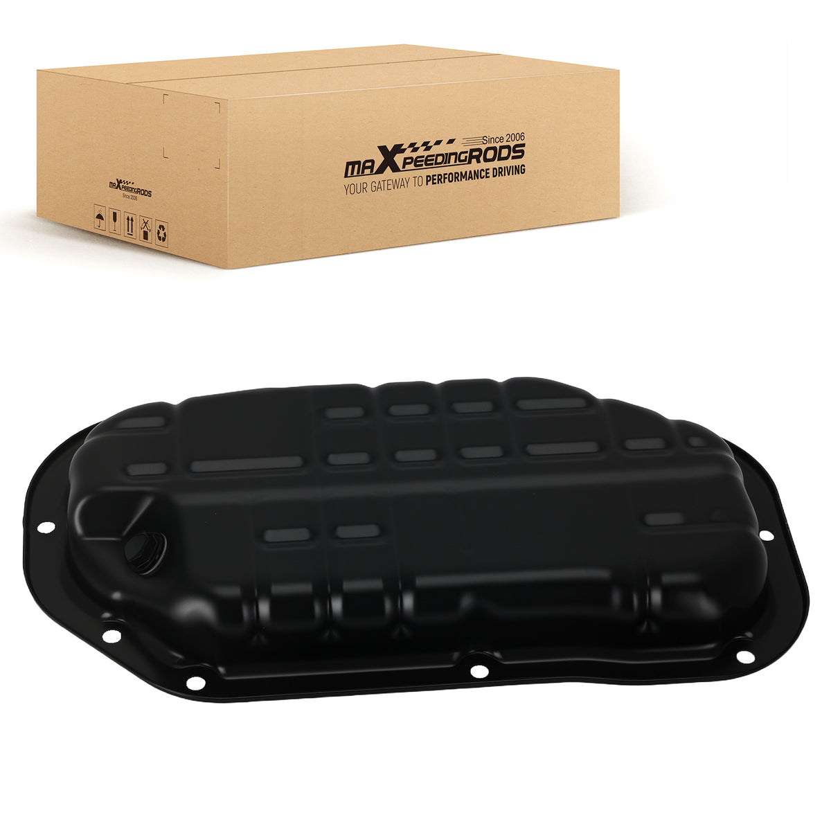 Engine Lower Oil Pan compatible for Infiniti G35 G37 M35 Q50 QX70 V6 3.5L 3.7L 11110-JK20C