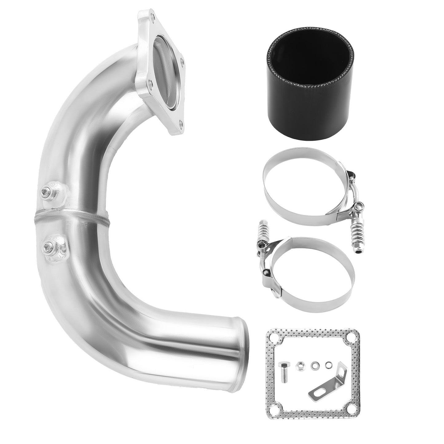 3 Air Cold Intake Elbow Charge Pipe compatible For Dodge Ram Cummins 5.9L 12V 94-1998
