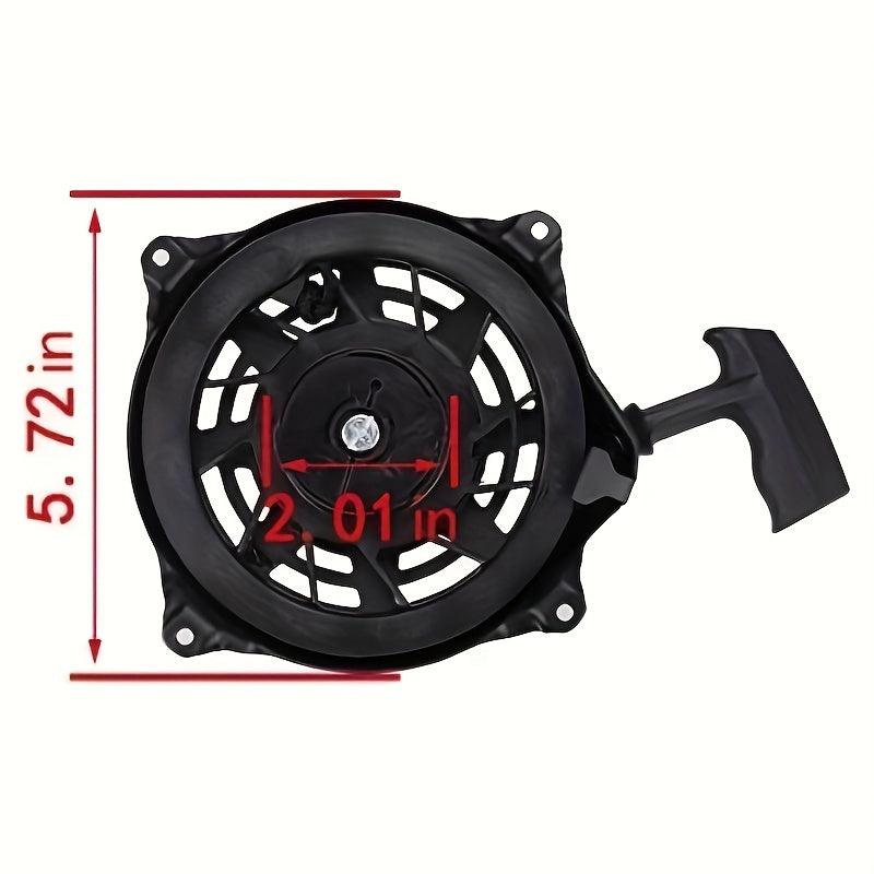 1pc Premium Recoil Starter Assembly - Compatible with Briggs and Stratton - 129H00, 12A600, 12B600 Engines & Toro Lawn Mowers 16401, 20010, 20011