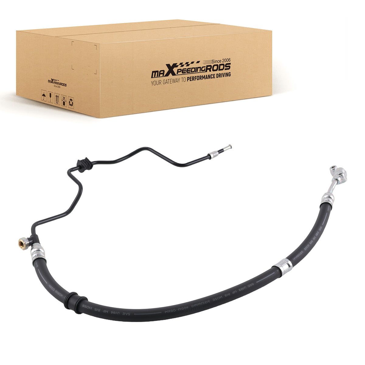 Power Steering Pressure Line Hose compatible For Honda Odyssey 3.5L 2005-2007 53713SHJA01