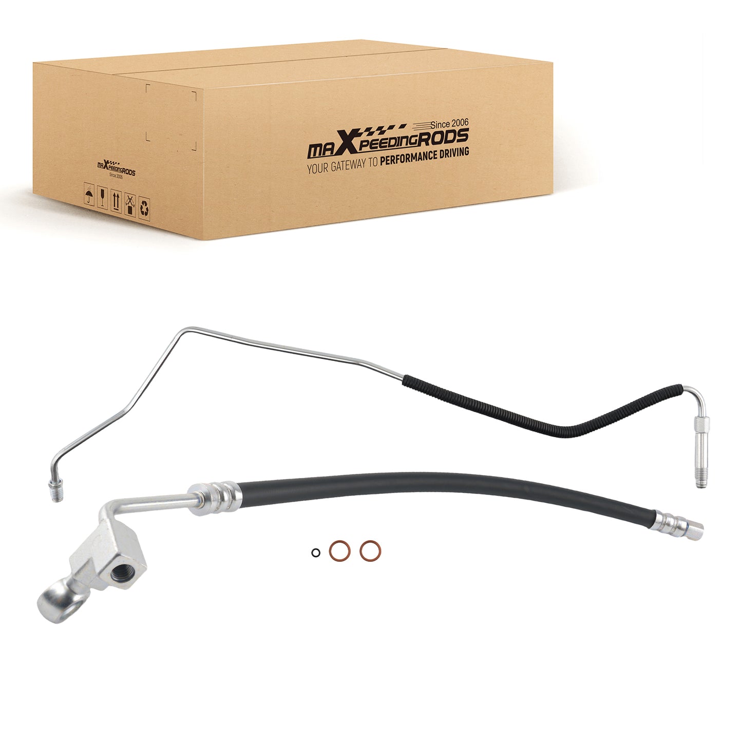 Power Steering Pressure Line Hose compatible For Infiniti G25 V6 2.5L 2011-2012 497101EA0A