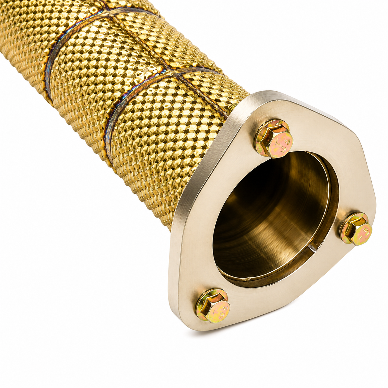 Single Catless High Flow Stainless Exhaust Downpipe for A4 A5 Q5 B9.5 2.0T
