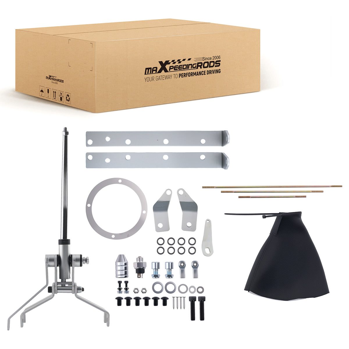 12 Aluminum Automatic Shifter Kit compatible For GM Turbo 350 Auto Trans HRC12-940