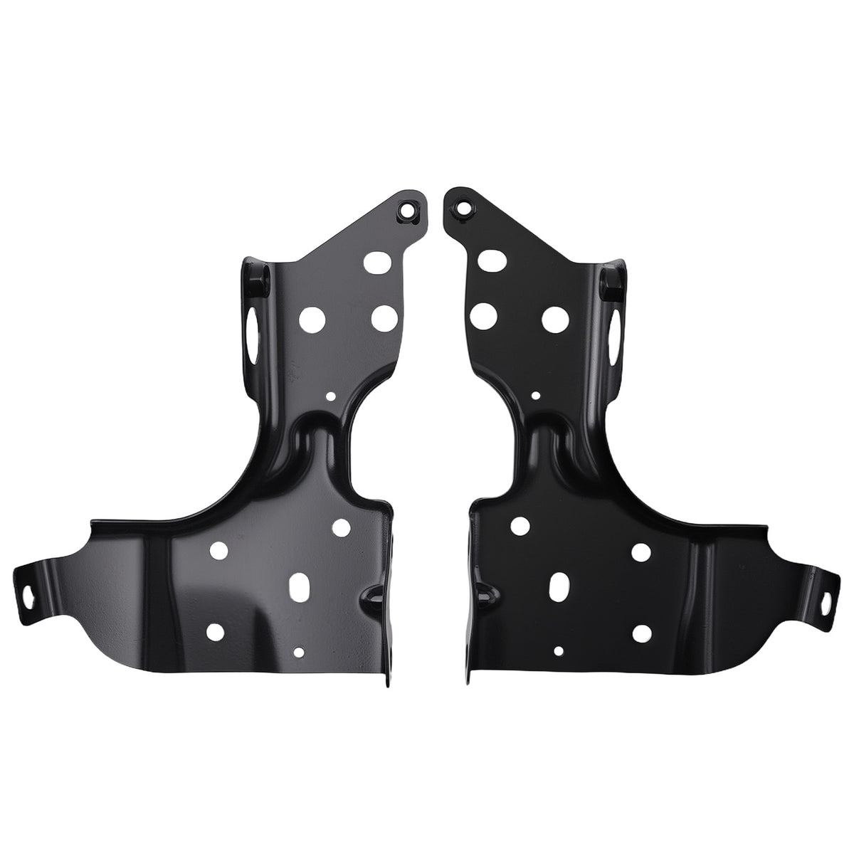 Black Rear Bracket compatible For GMC Sierra 1500 Limited 2019 23108155 Steel