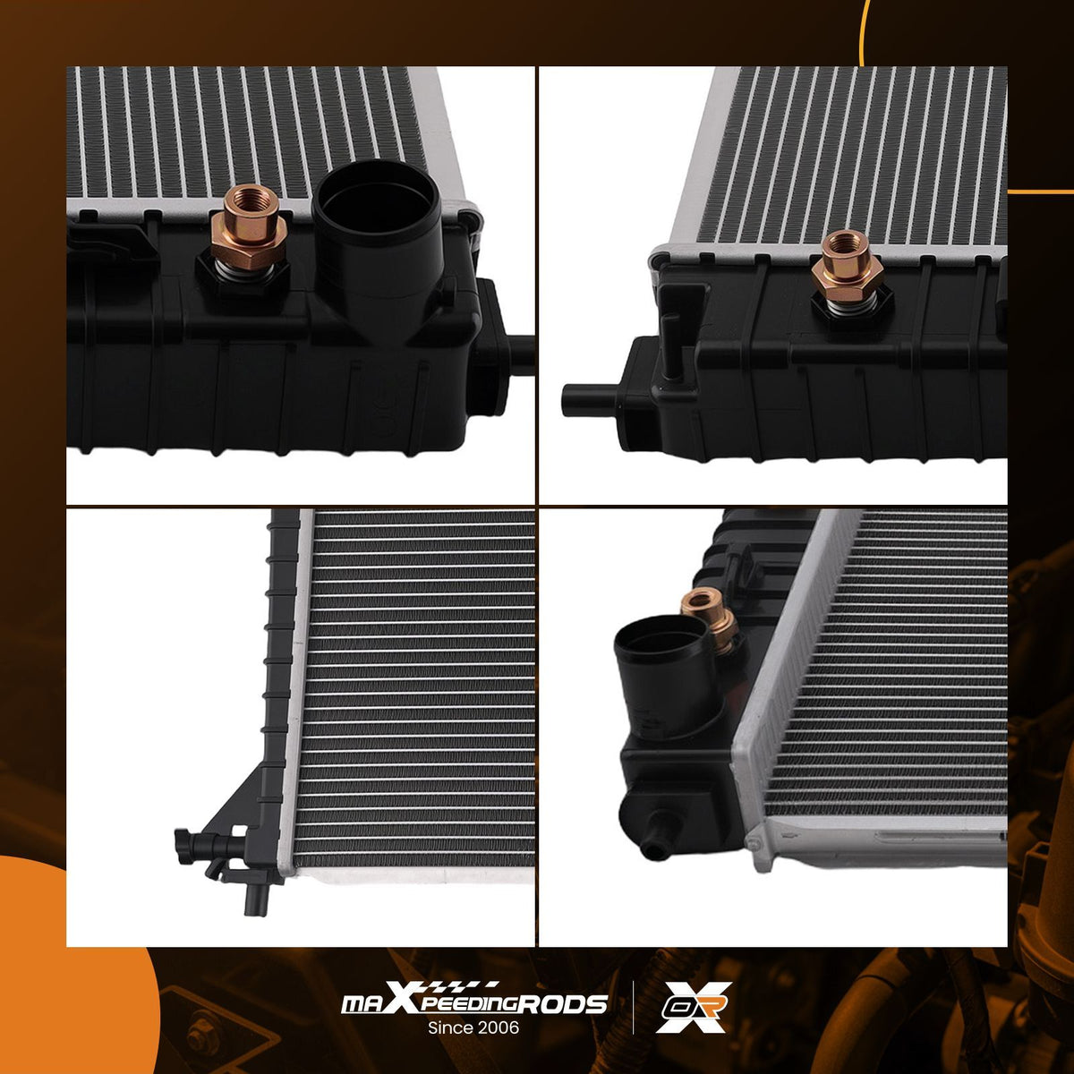 Radiator Assembly compatible For Ford Mustang 4.6L V81997-2004 DPI2139 F7ZH8005AC