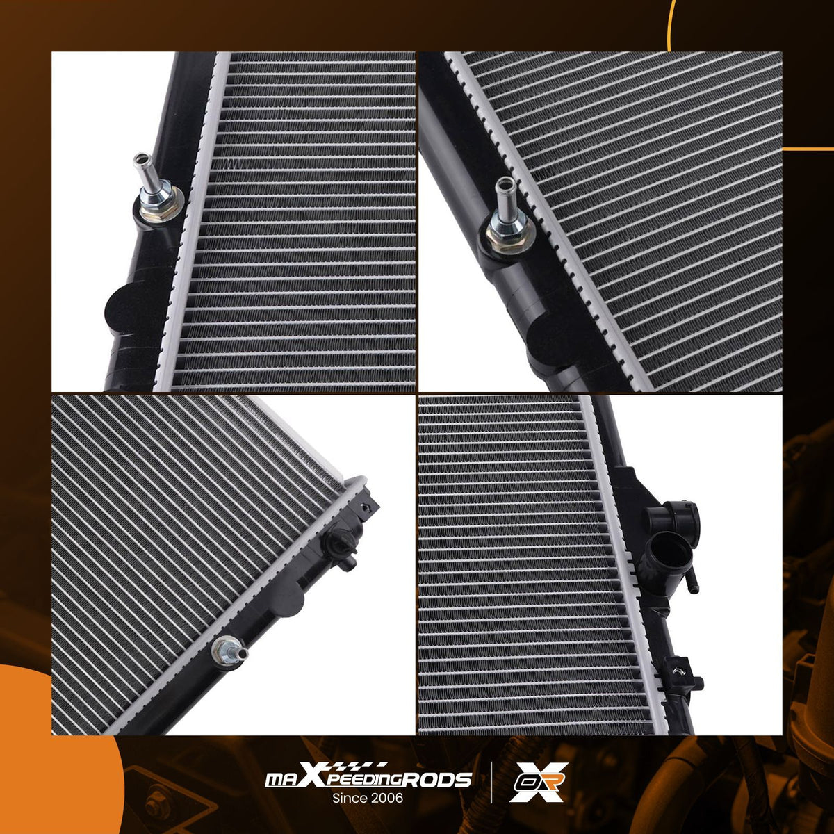 Advanced Design Radiator compatible For Lexus RX300 3.0L 1999-2003 2542 Trans Cooler
