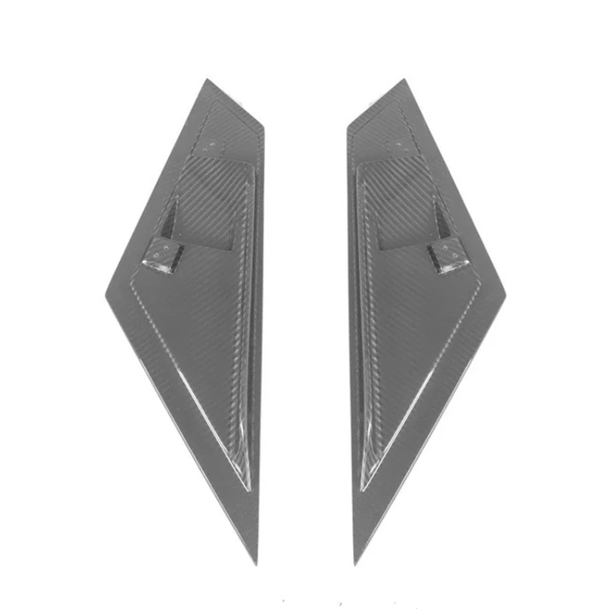 SVY Style Dry Carbon Fiber Rear Side Air Intake Panels for Lamborghini Aventador