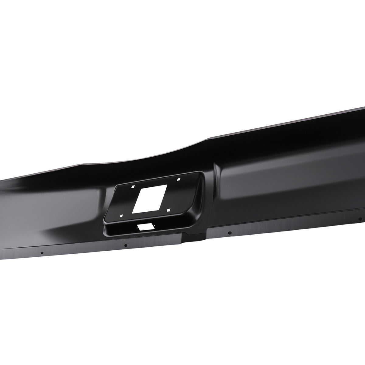 Black Primed Steel Roll Pan compatible For Dodge Ram 1500/2500/3500 Rear 94-02 Fleetside