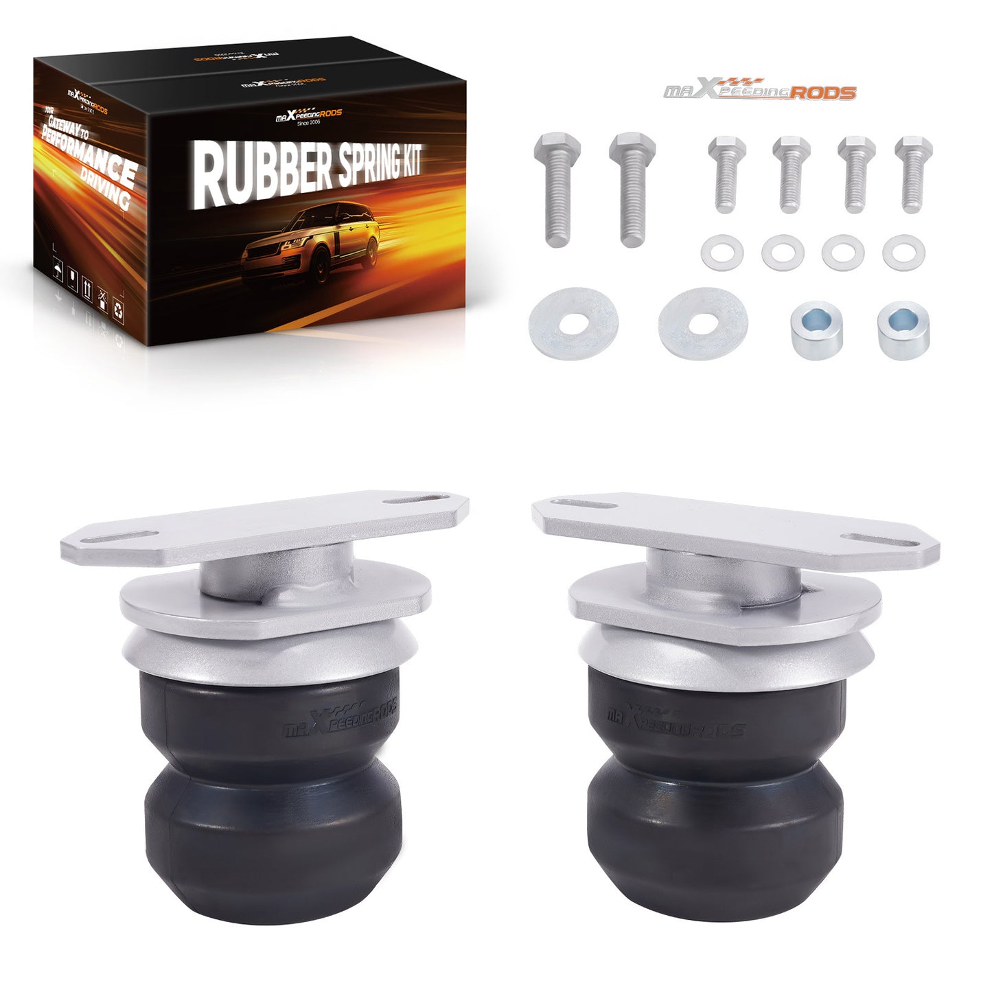 Rear Suspension Improvement Kit 6000lbs compatible For Toyota 4Runner 03-24 FJ 07-2014