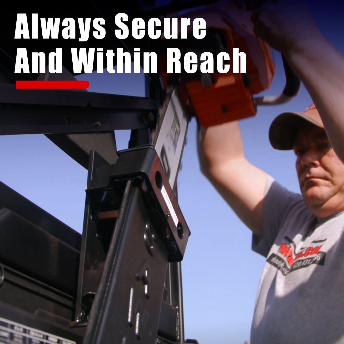 SawHaul Snap-Lok Rotating Mount for Polaris® and CanAm®
