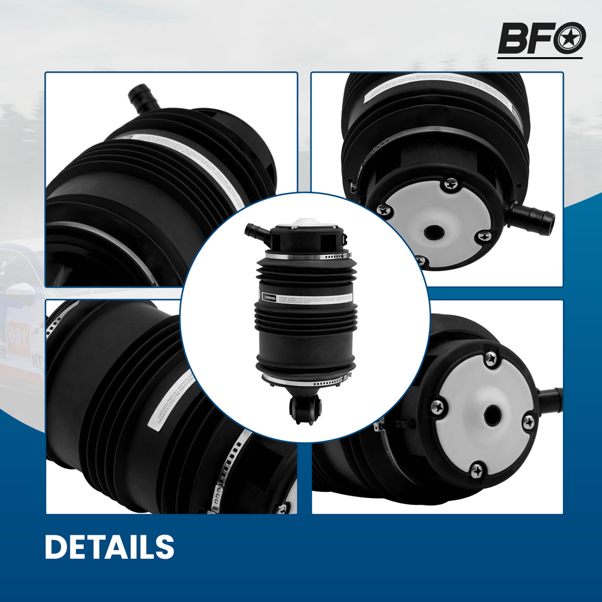 Left Rear Airmatic Suspension Spring Bag compatible For Mercedes W211 E320 E500 E350 E550