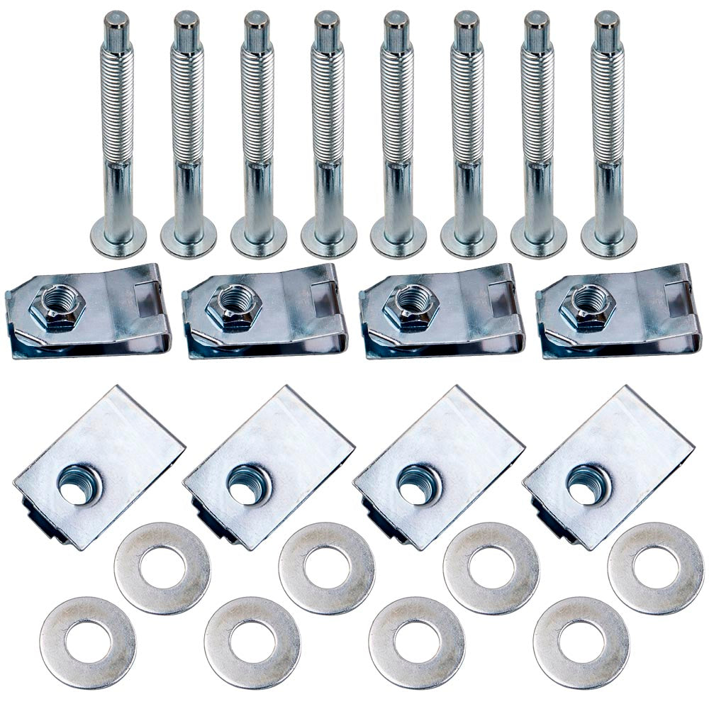 Compatible For Ford F250 compatible For Super Duty Truck 99-14 Bed Mounting Hardware Bolt Kit W706641S900
