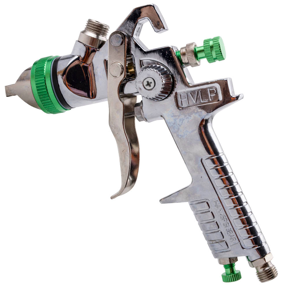2.5mm Tip HVLP Paint Air Spray Gun Kit Gravity Feed Car Primer Gauge Protable