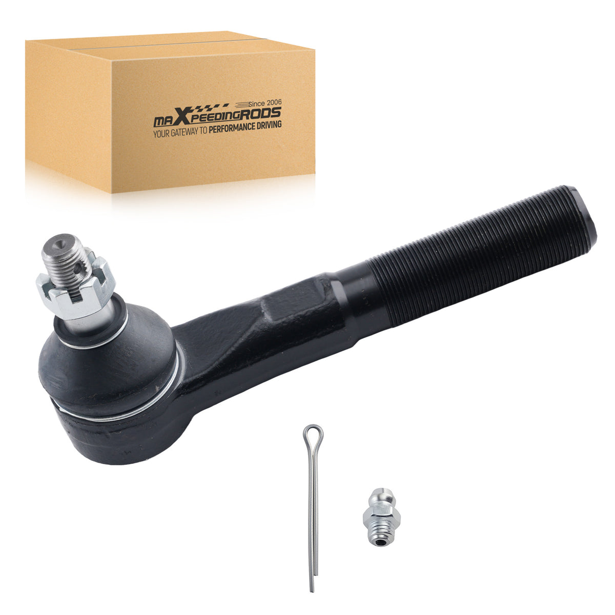 1x Front Inner Tie Rod End compatible for Ram 1500 2500 3500 03-08 compatible for Jeep Wrangler JK 2007-18