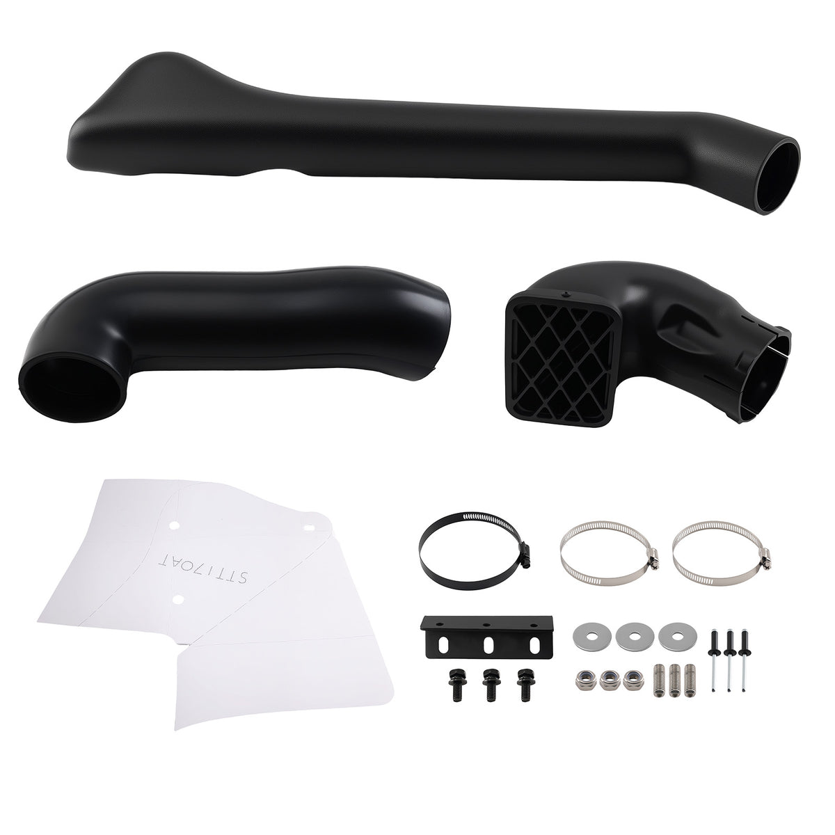 Right Cold Air Snorkel compatible For Toyota Tacoma 1995-2004 compatible For 4Runner 3rd Gen 1996-2002