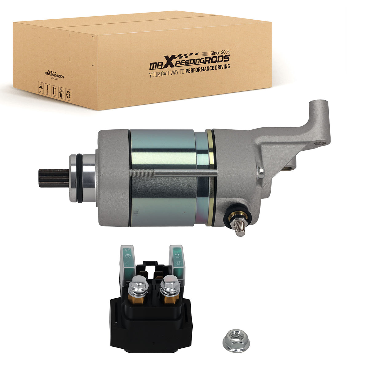 Starter Motor compatible For Yamaha R1 YZFR1 Team compatible For Yamaha Raven 2009-2014 14B-81890-00-00