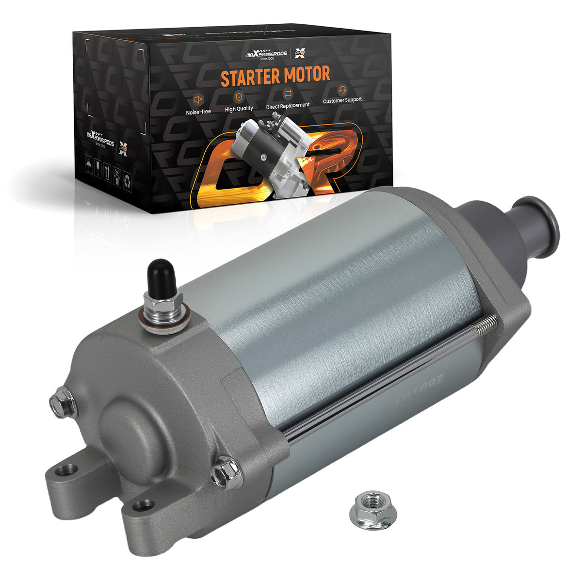 12V 9 Teeth Metal Starter Motor compatible For Suzuki GSX1300R Hayabusa 03-07