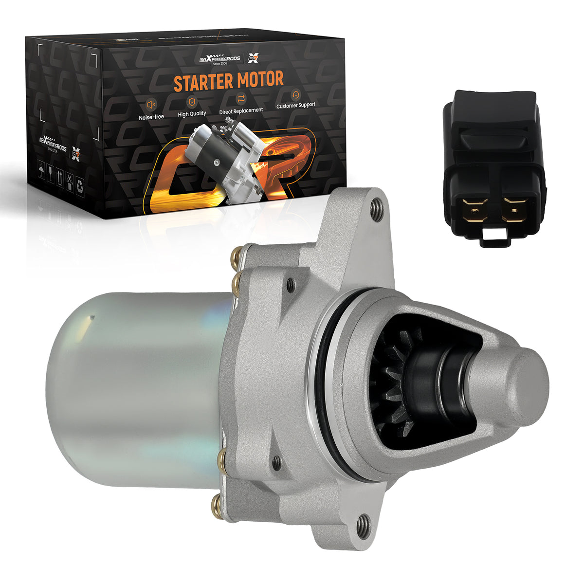 12V Electric StarterRelay compatible For Suzuki Quadsport 80 LT80 1987-2006 SMS1000 CCW