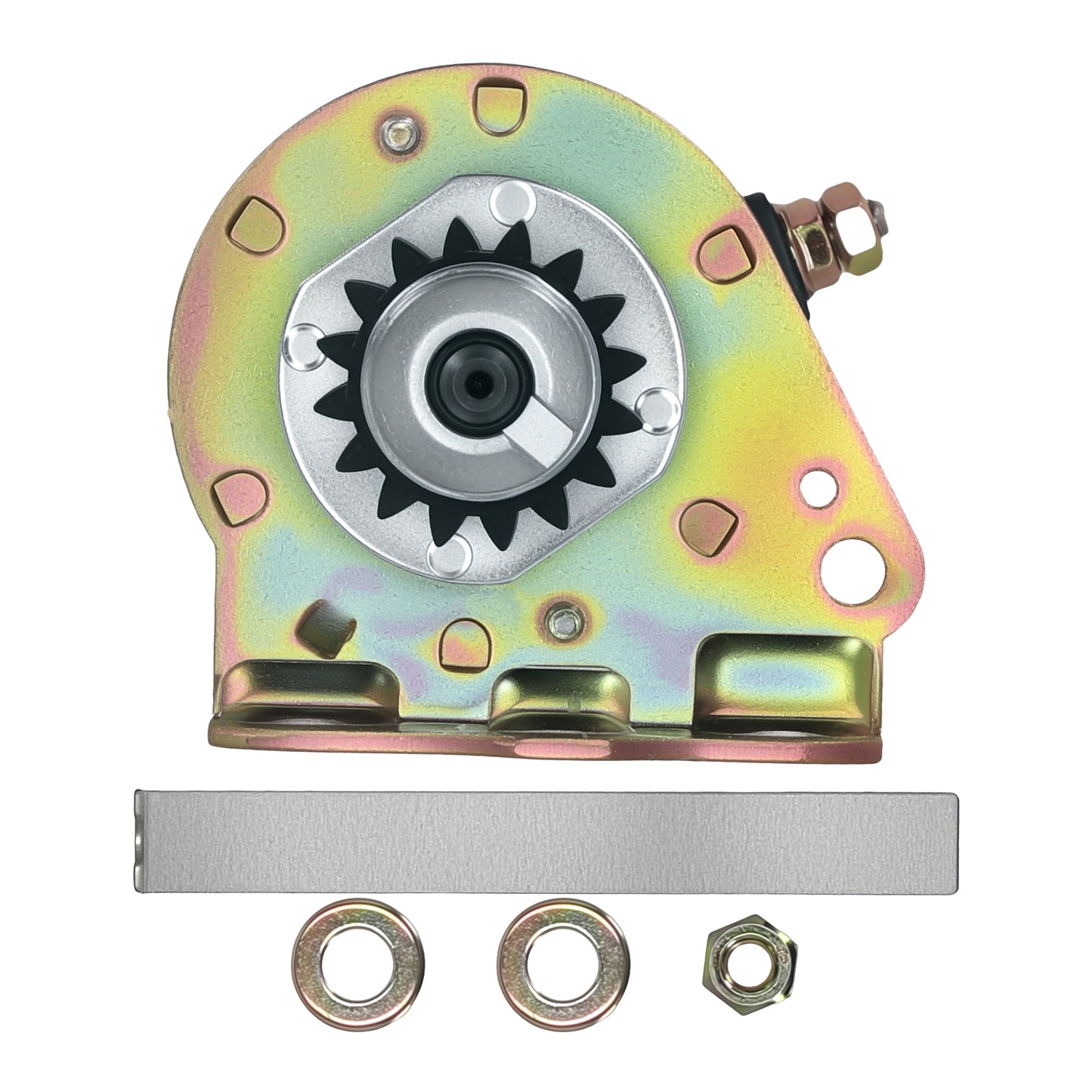 Starter Motor 499521 compatible For Briggs& Stratton compatible For Cub Cadet Lawn Mower 16 Tooth 12V