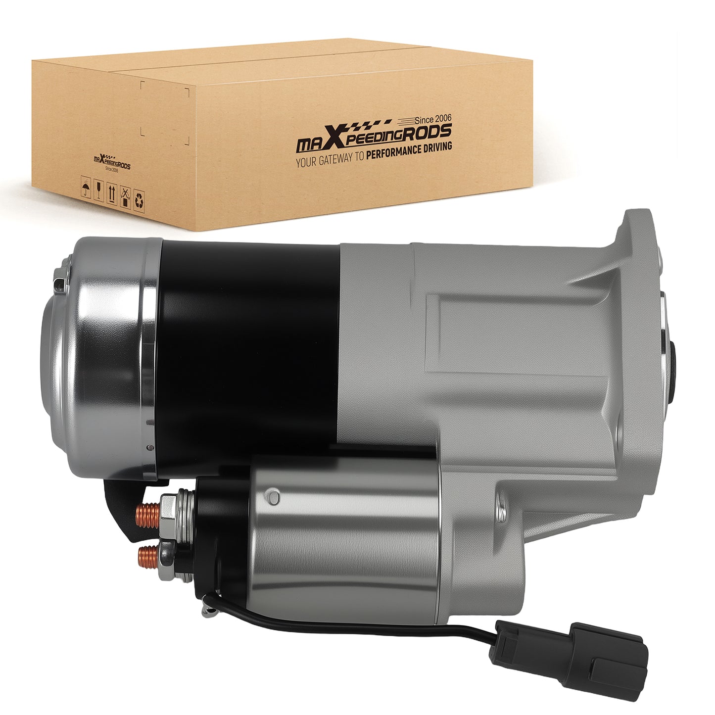 Starter Motor compatible For Nissan D21 Pickup 2.4L 1996-1997 M0T60082 SMT0062 1.4KW