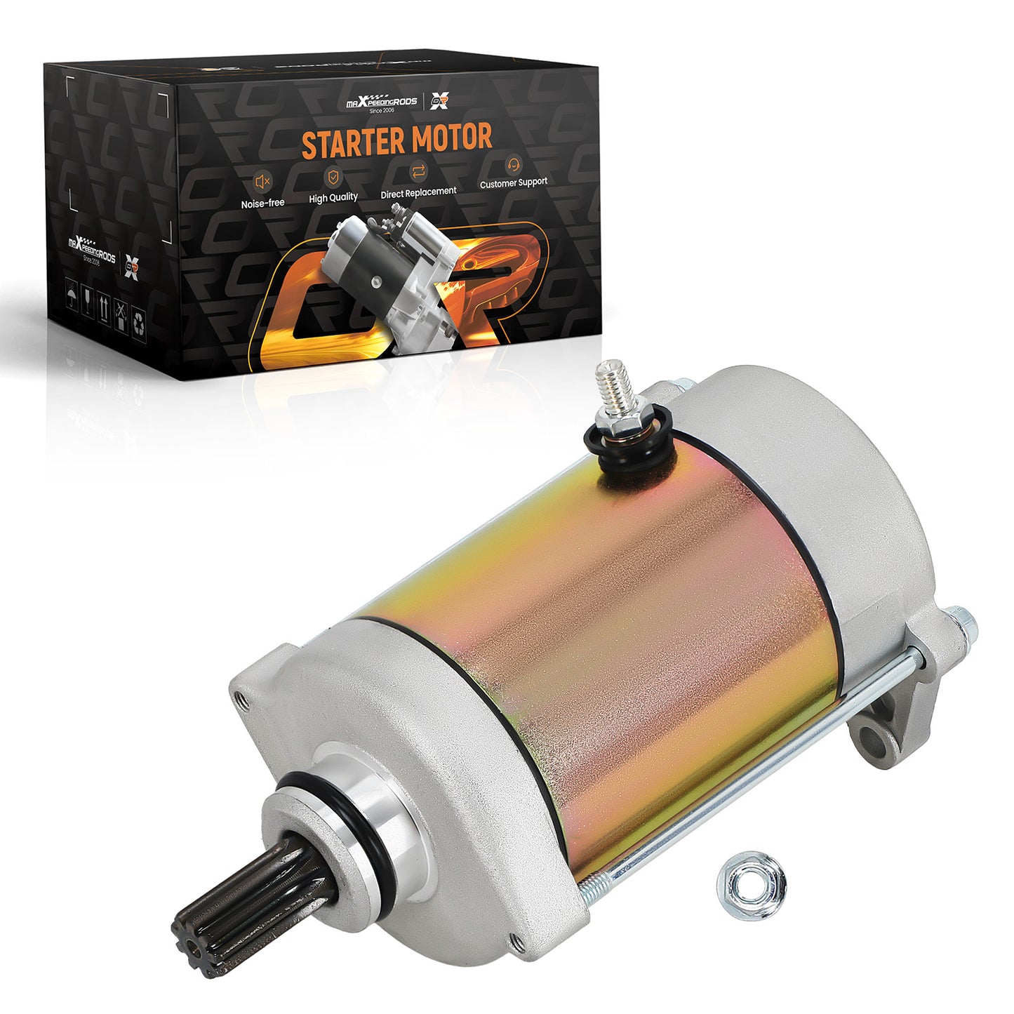 12V 9 Teeth Starter Motor For CFMoto 800 2012-2019 0800-091000 PMDD CW