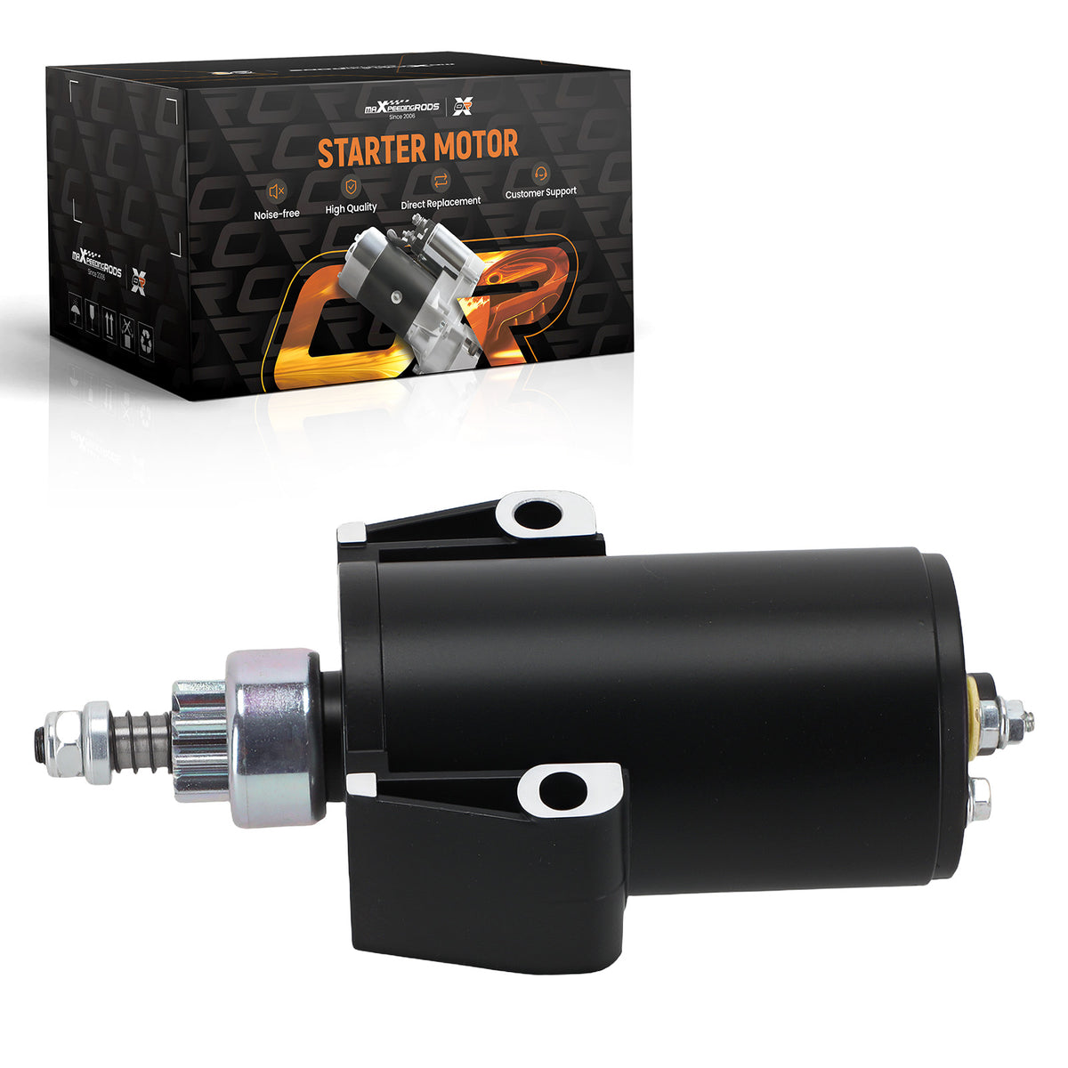 Starter compatible For Mercury 15EH 20E 25E 25EL 1980-2005 5216040-M025SM 12V PMDD