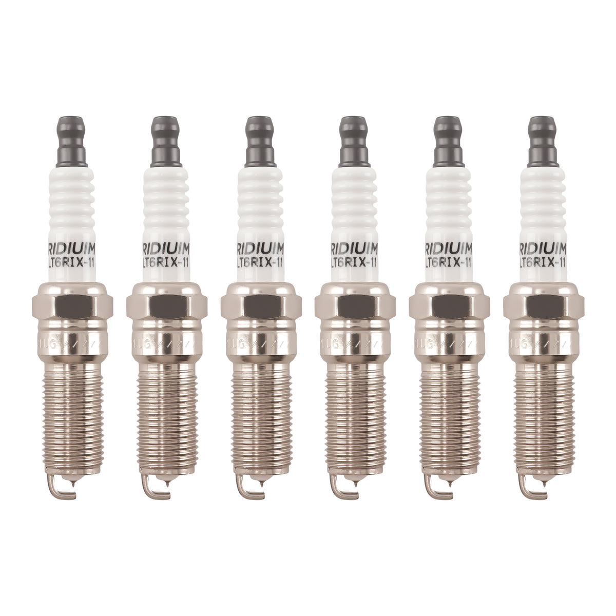 Iridium Spark Plugs compatible for Buick Cadillac Chevrolet Ford 2004-2024 V6 6509 LTR6IX11