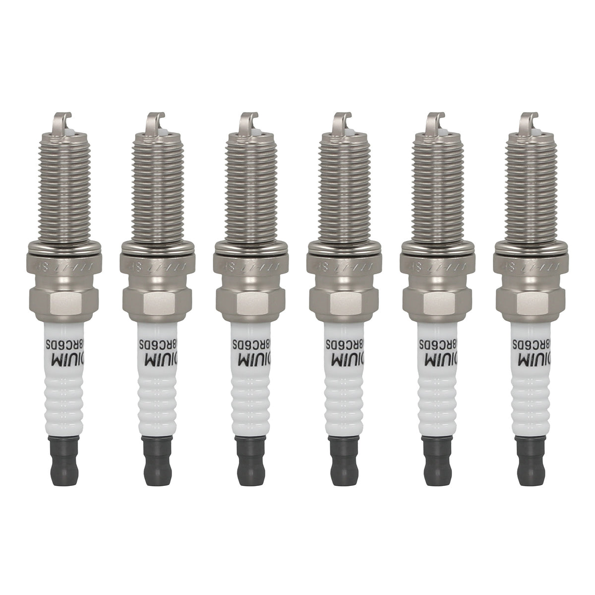 6Pack Spark Plugs compatible For Maserati Ghibli Quattroporte V6 3.0L SILKAR8C6DS