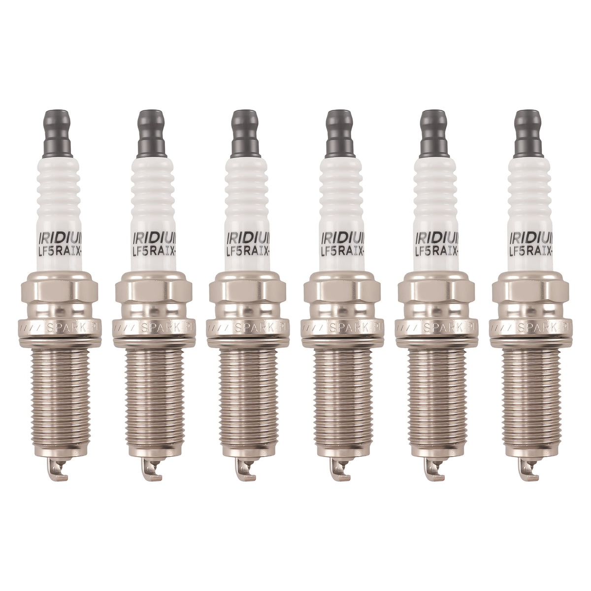 6Pcs Iridium Spark Plugs compatible for Hyundai Genesis 3.8L LFR5AIX-11 LFR5AHX 4469