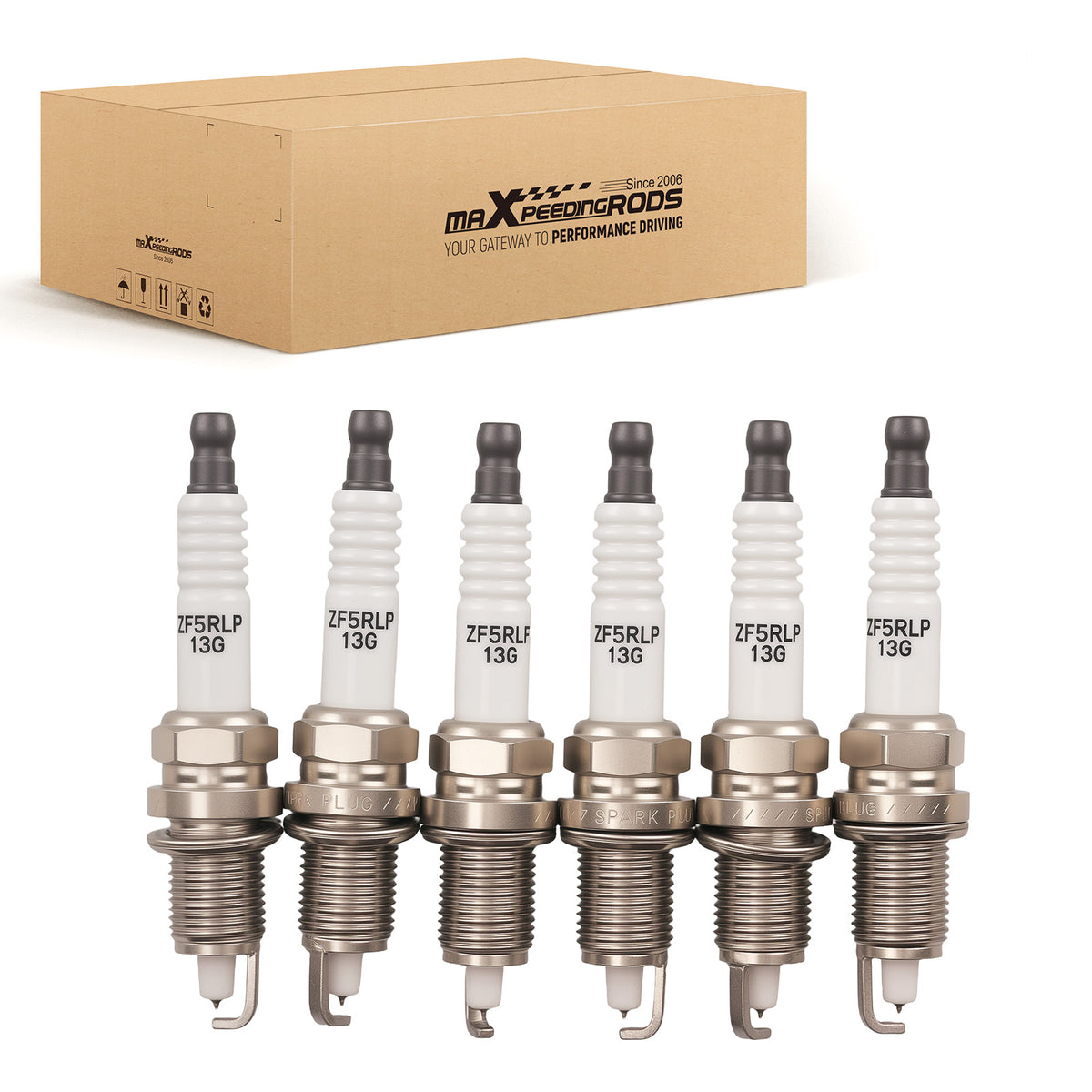 6Pcs Iridium Spark Plugs compatible for Chrysler TownCountry compatible for Dodge Nitro 4.0L V6