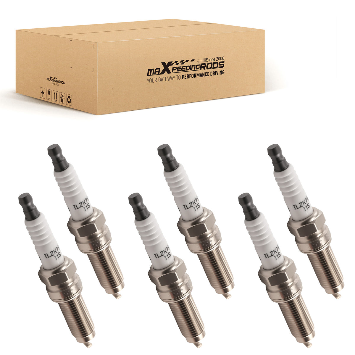 8pcs Iridium Spark Plugs compatible for Acura MDX RDX 2013-2020 7751 ILZKR7B11