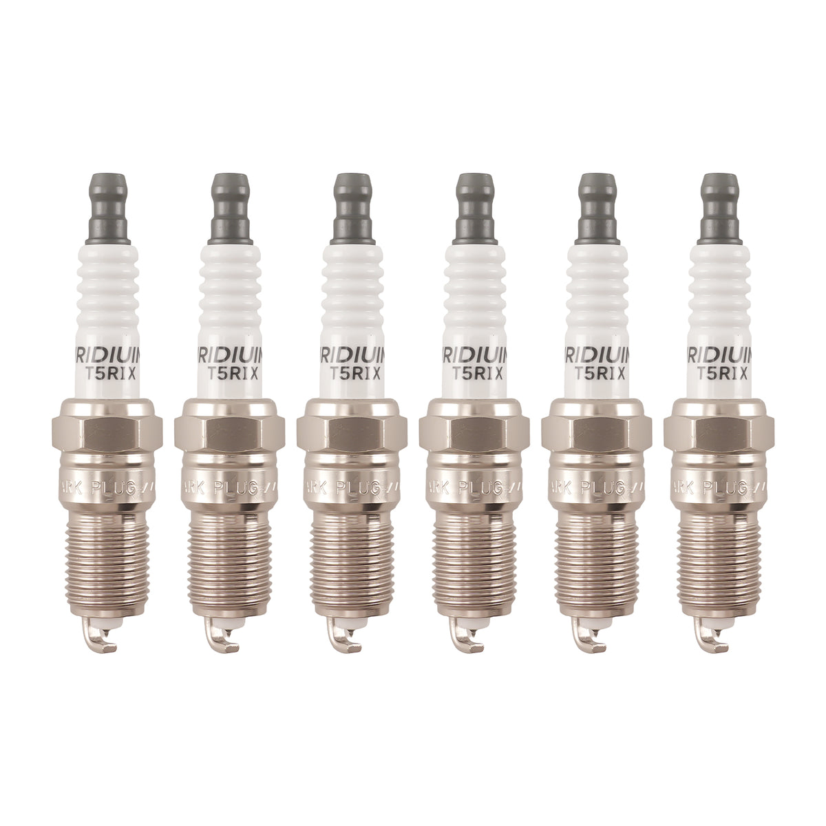 Iridium Spark Plugs compatible for Buick Riviera V6 3.8L 1986-1987 TR5IX Set of 6