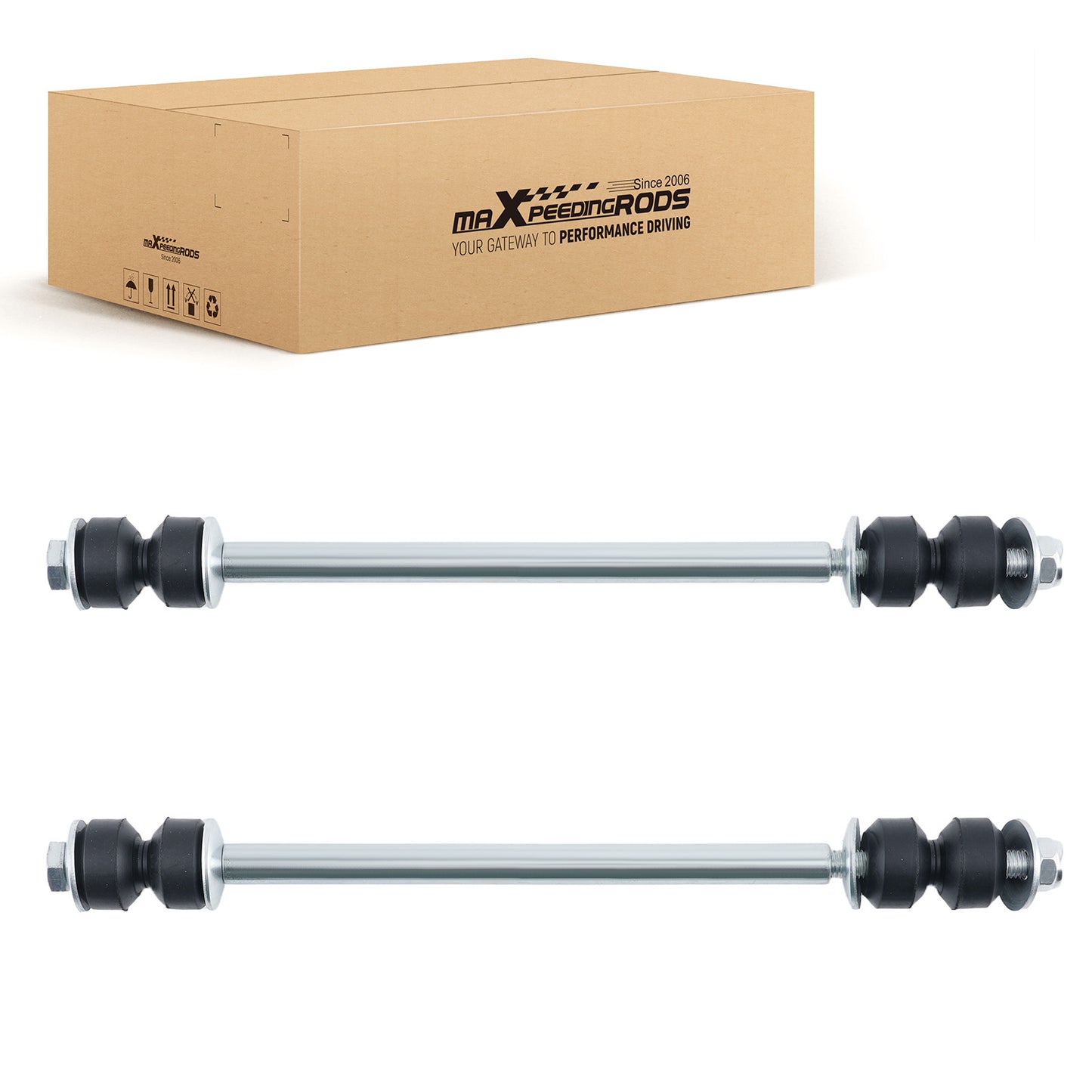 2x Rear Stabilizer Sway Bar End Links For 2009 - 2017 compatible For Chevrolet Traverse LHRH