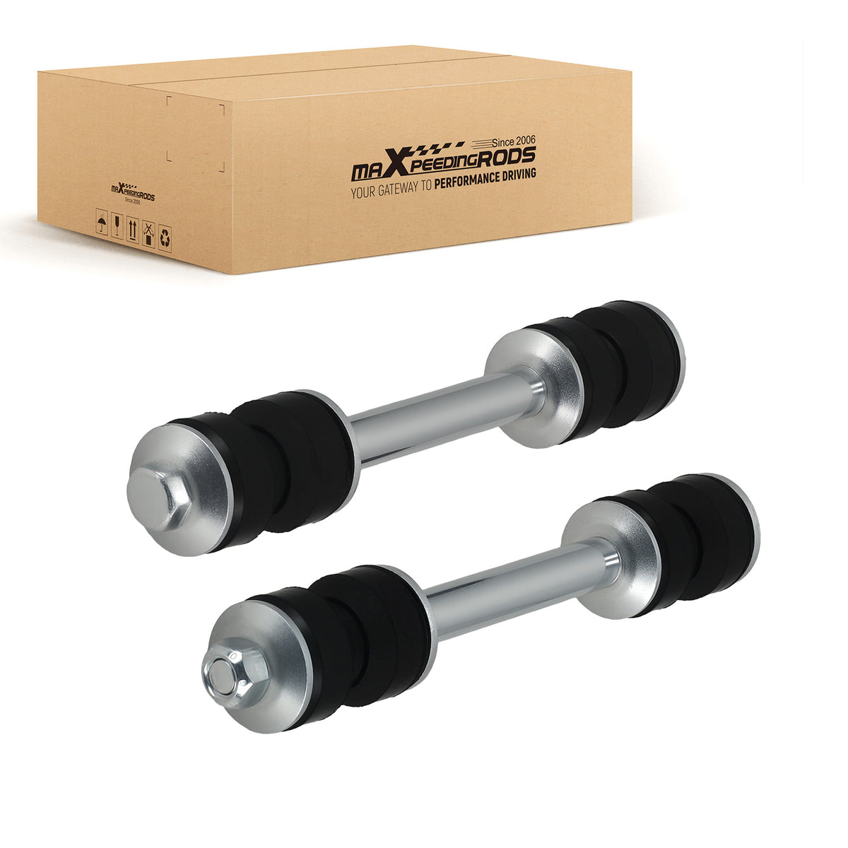 2pc Front Sway Bar Link compatible for Ford F-150 Expedition 1997-2002 K8772 F65Z5495AC