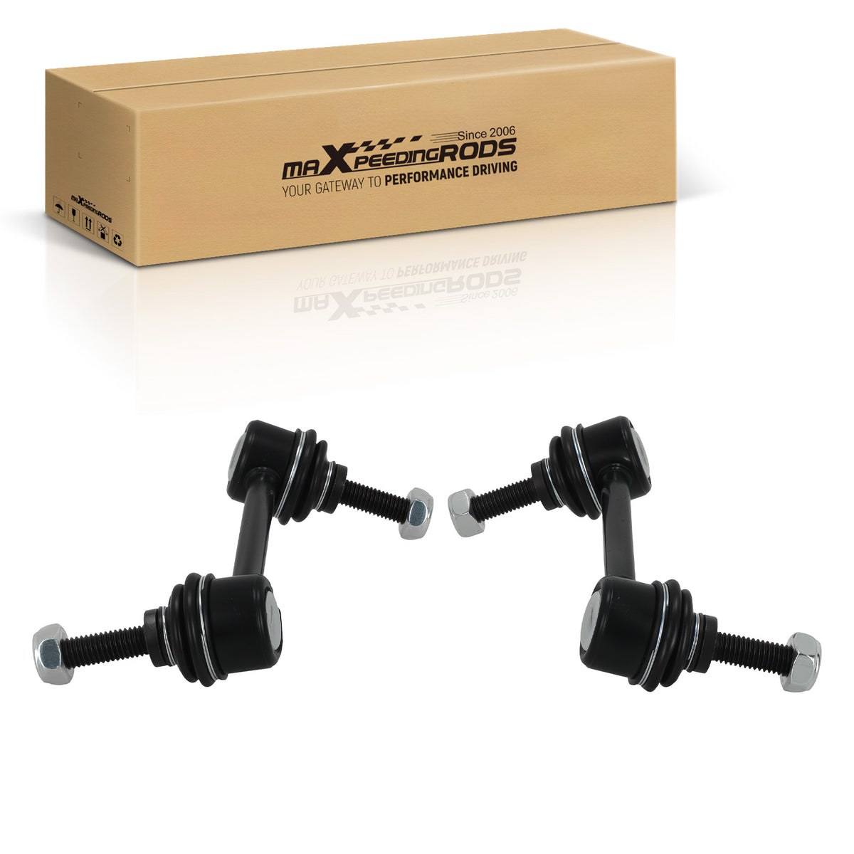 2x Rear Sway Bar Link compatible for Ford Explorer Flex 10-18 Special Service Police Sedan