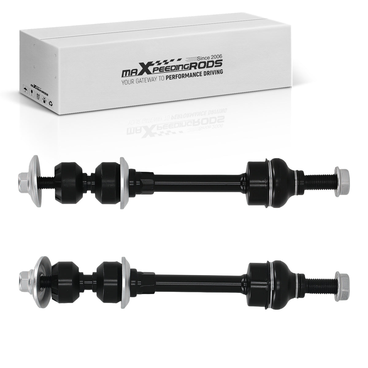 2x Front Sway Bar Links compatible for Ford F-150 2005-2008 compatible for LINCOLN MARK LT 2006-2008