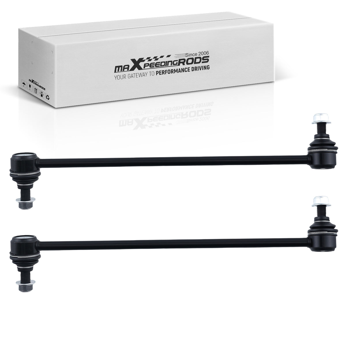 Pair Front Suspension Sway Bar End Links for 2014 2015 2016 2017-2020 compatible for Acura MDX