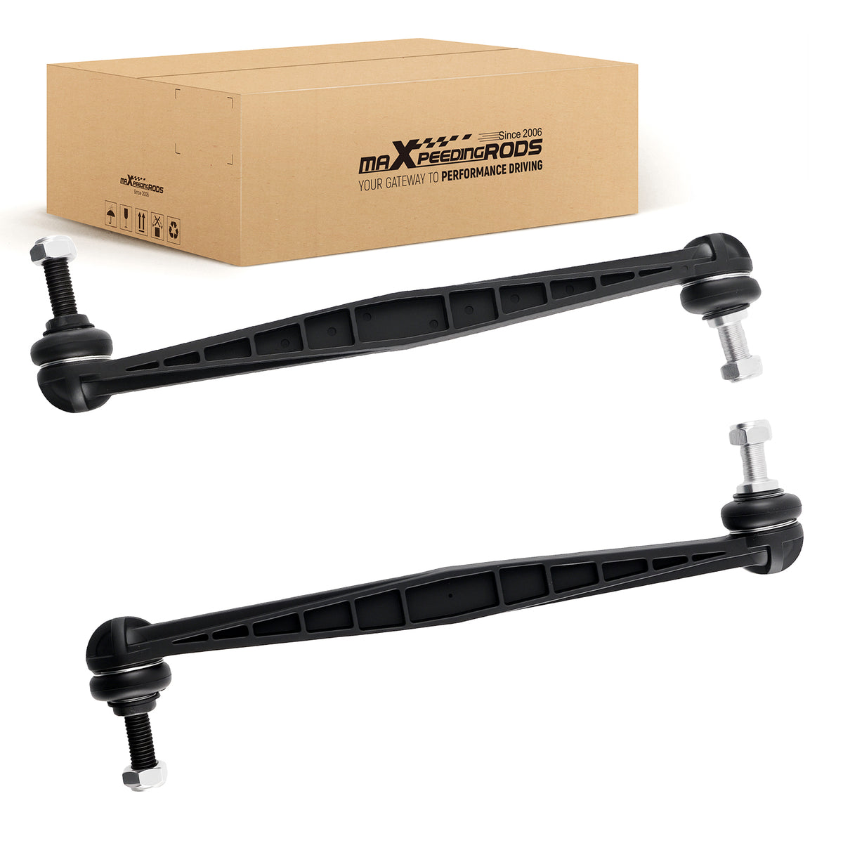 Pair Front Sway Bar Links Kit compatible for Chevrolet Sonic 2012 2013 2014-2020 K750630
