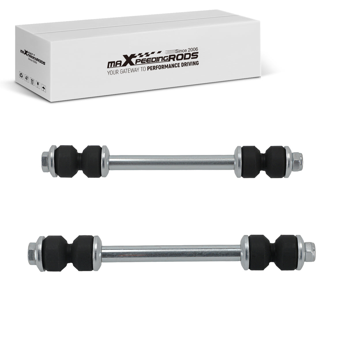 2x Front Stabilizer Sway Bar Links K80631 For 1999-2006 compatible for Chevy Silverado 1500