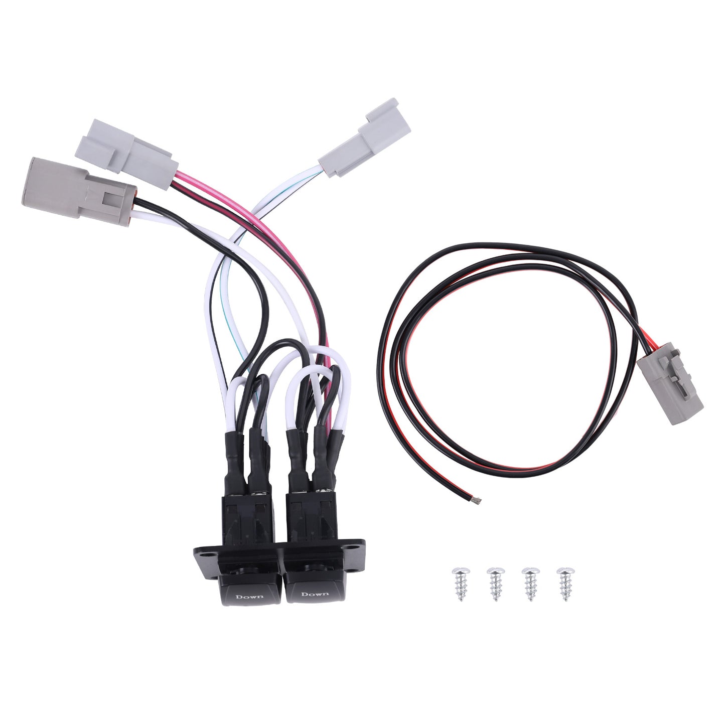 Double Rocker Trim Tab Control Switch Kit 10222-211D