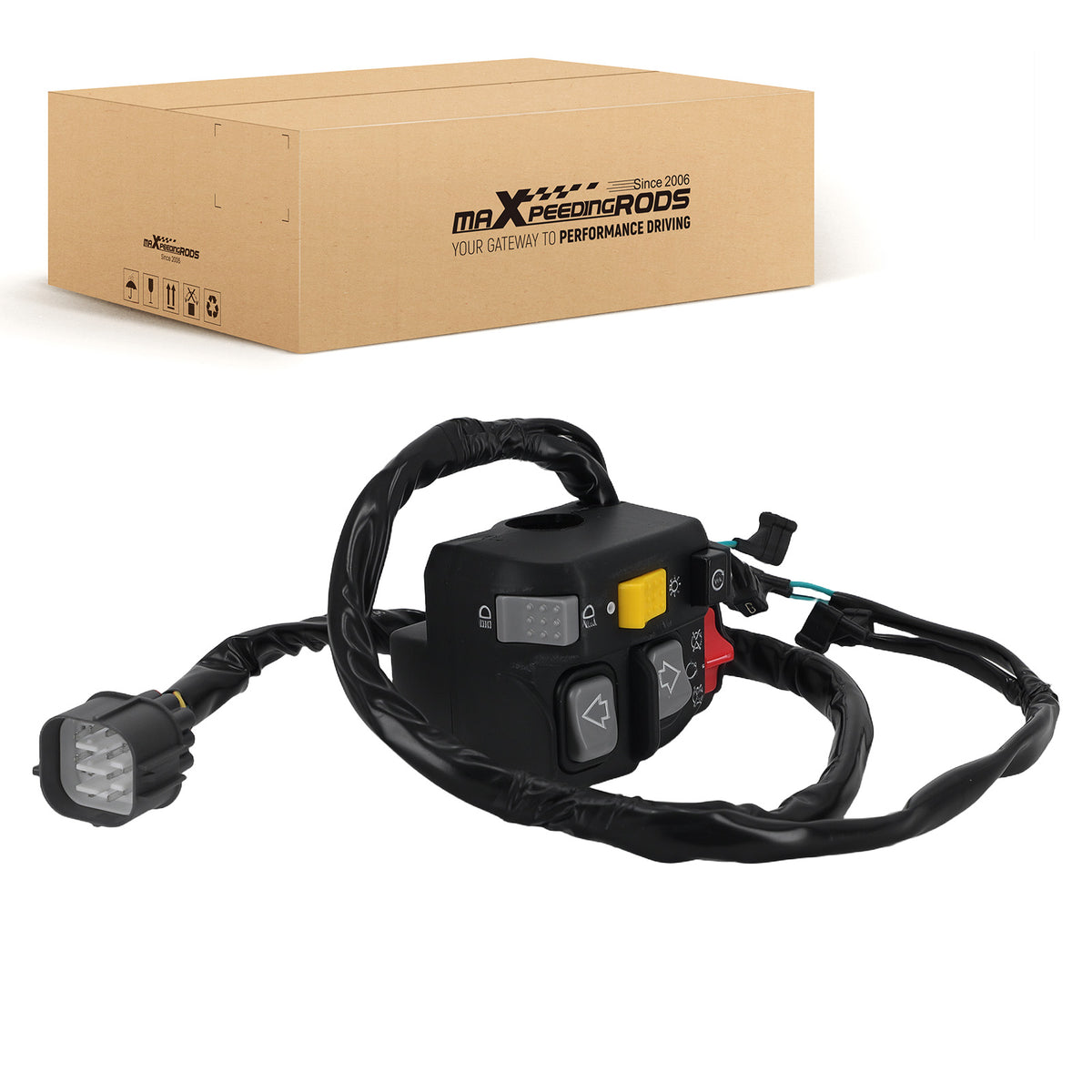 Handlebar Electric Shift Switch compatible for Honda TRX420 Rancher ES 09-13 35140-HP5-A52