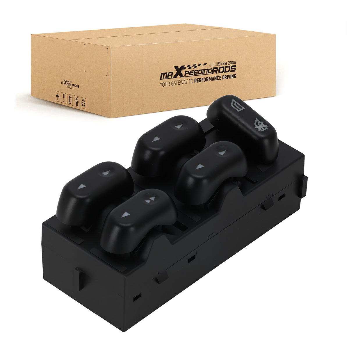 Door Power Switch compatible for Ford Expedition compatible for Mercury Grand Marquis 2003-2008 901339