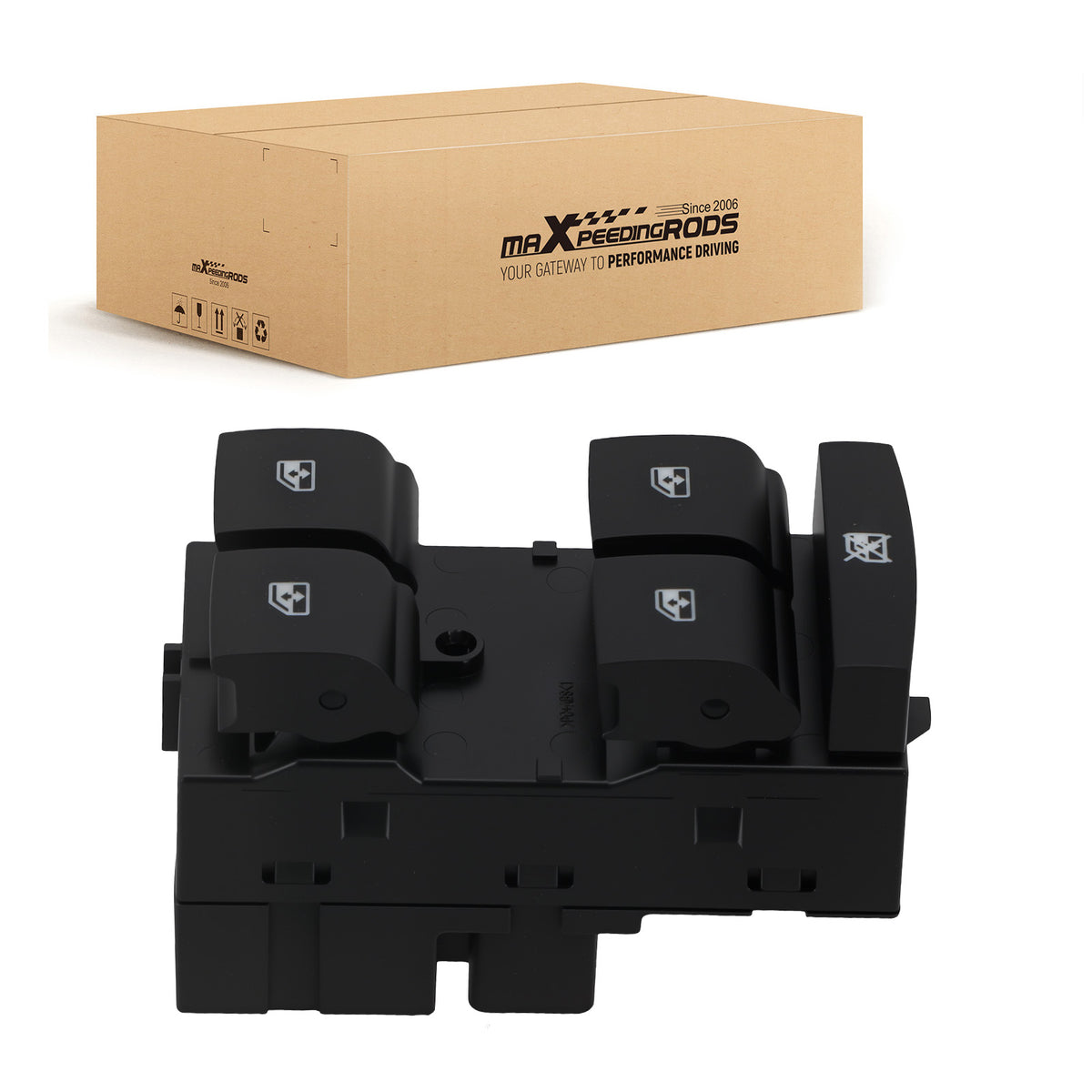 14 Pin Window Switch Front Left compatible for Chevrolet Sonic/Trax 2012-2019 95188244