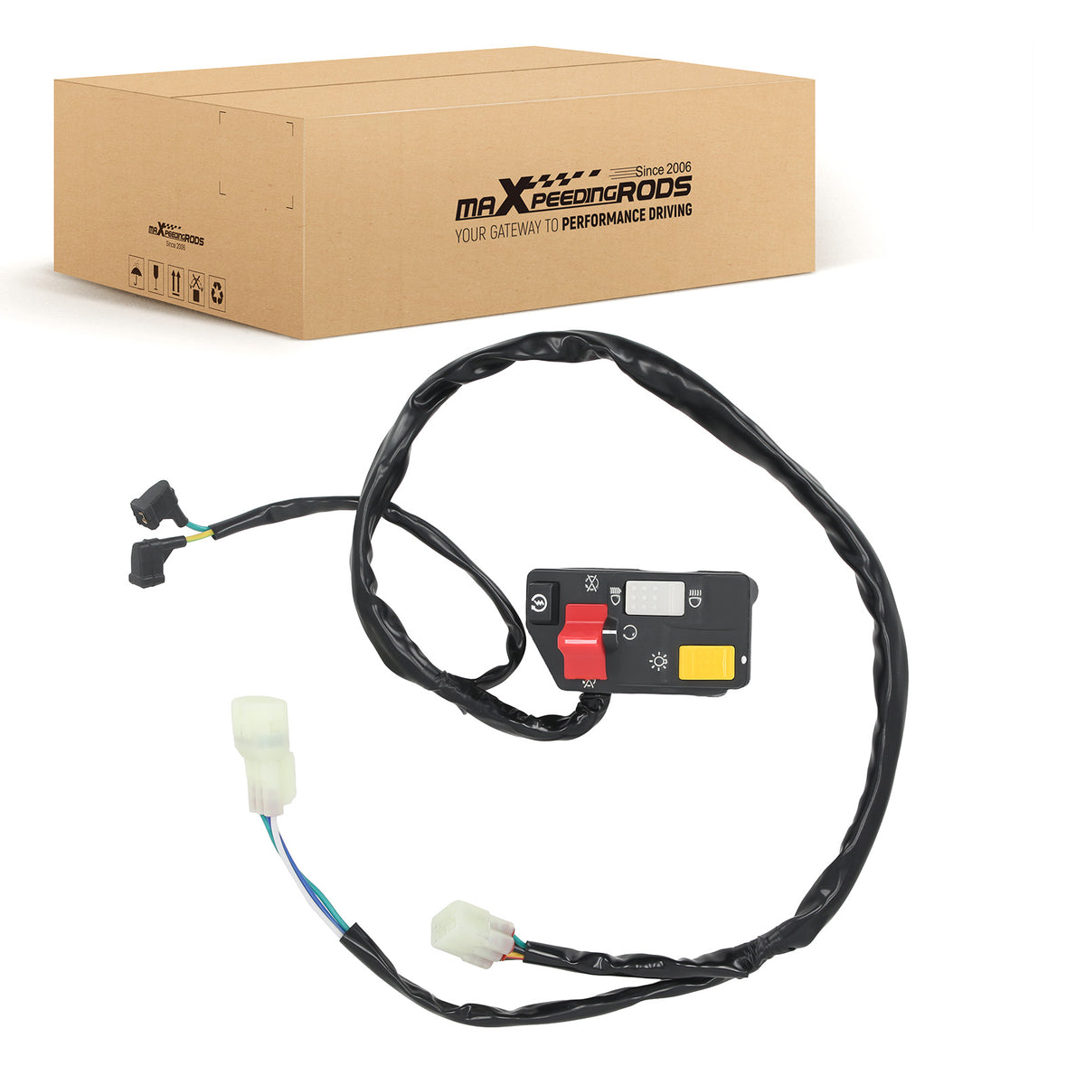 Handlebar Switch Assemblyfor compatible for Honda Sportrax TRX400EX 1999-2004 35020-HN1-000