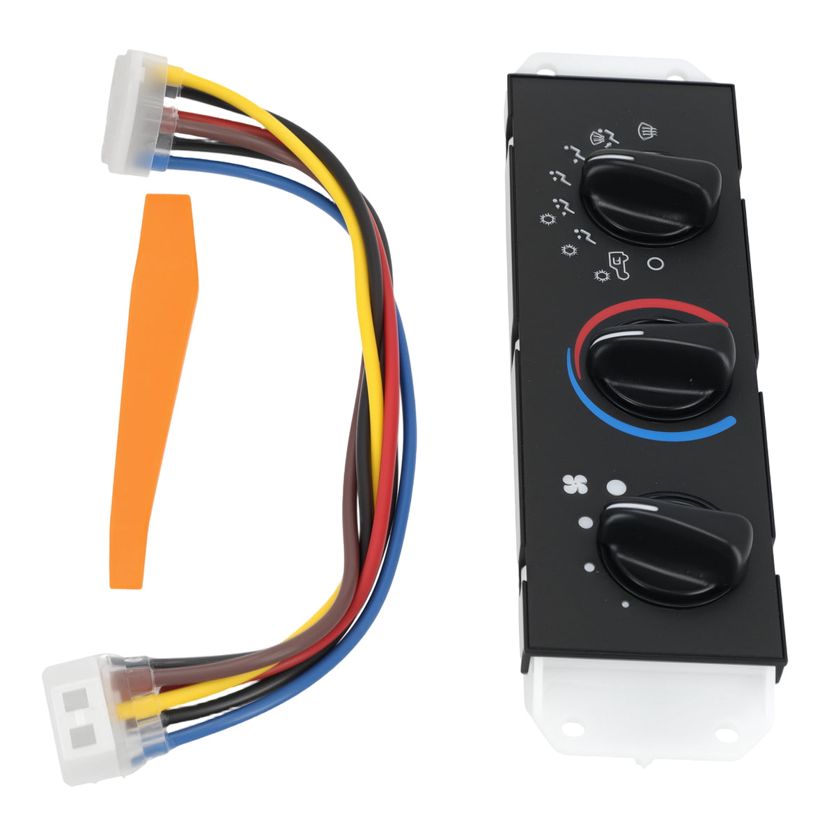 Compatible For AC Heater Control Blower Motor Switch compatible For Jeep Wrangler TJ 1999-2004 55037473AB