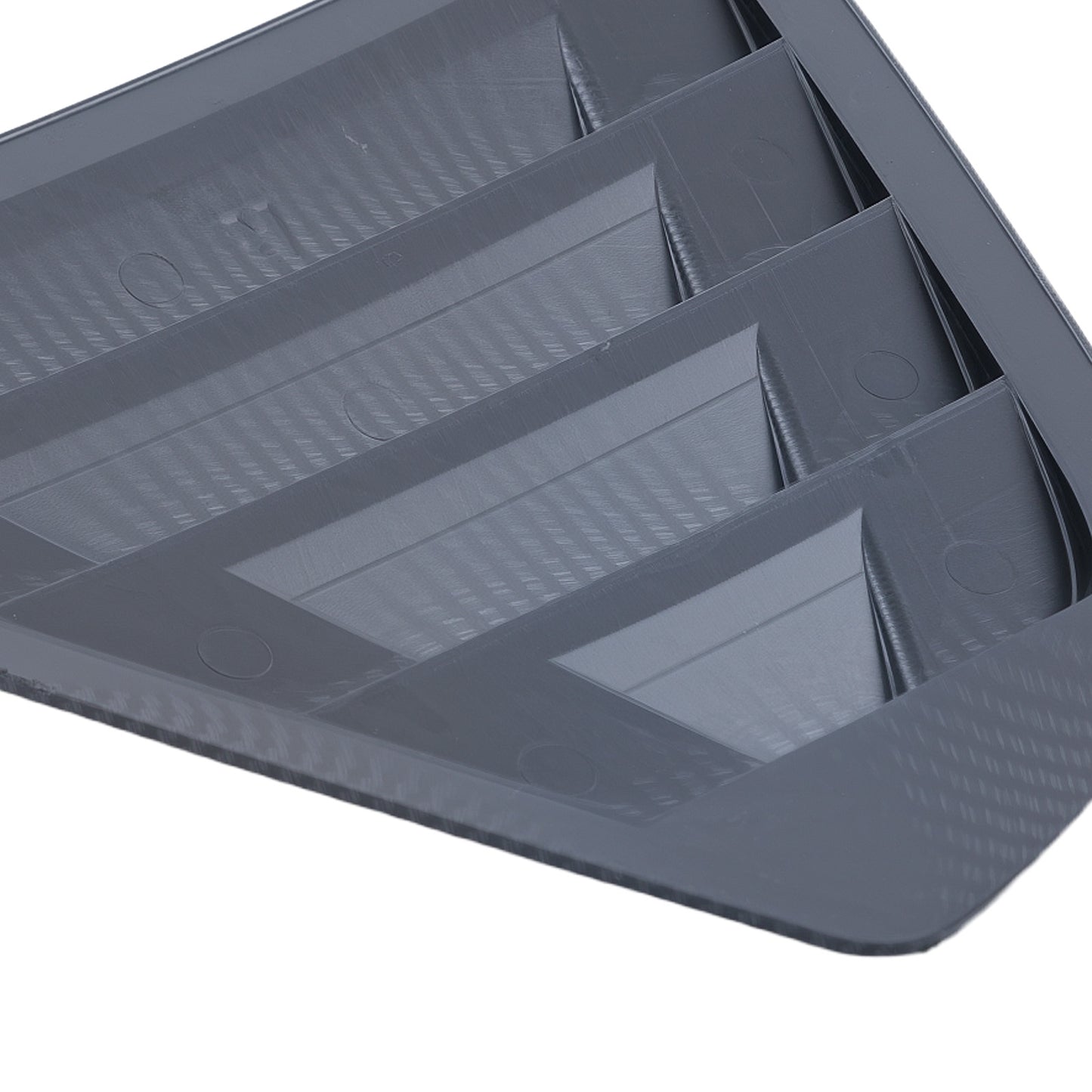 Carbon Fiber Look Quarter Window Louvers ABS compatible For Toyota Camry 2018-2024 Painted
