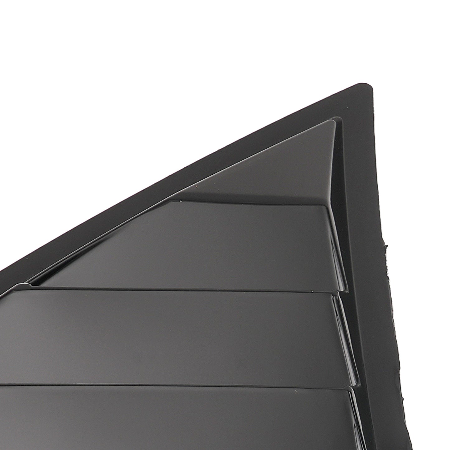 ABS Gloss Black Side Window Louvers compatible for Dodge Challenger 2008-2022 Durable