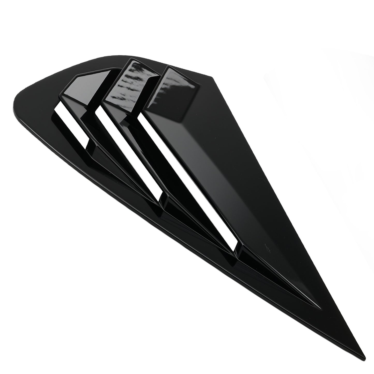 ABS Gloss Black Side Window Louvers compatible for Kia K3 Forte 2019-2022 Painted